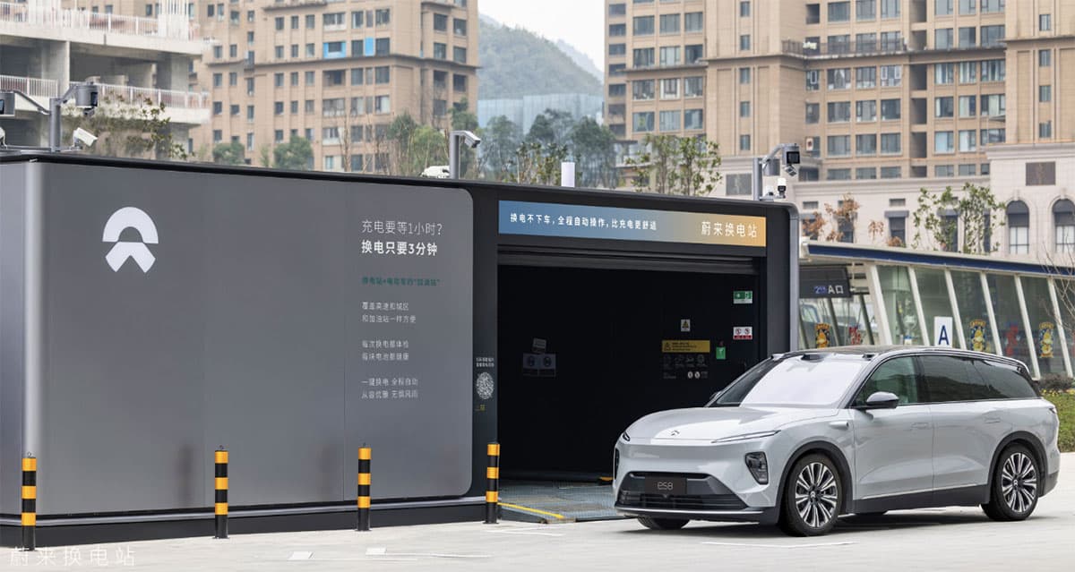 Nio sees over 100,000 battery swap services in single day