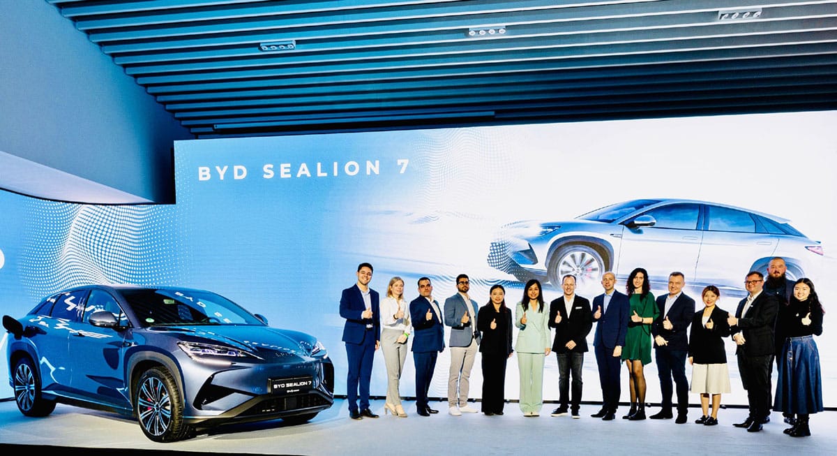 BYD launches Sealion 07 electric SUV in Hungary