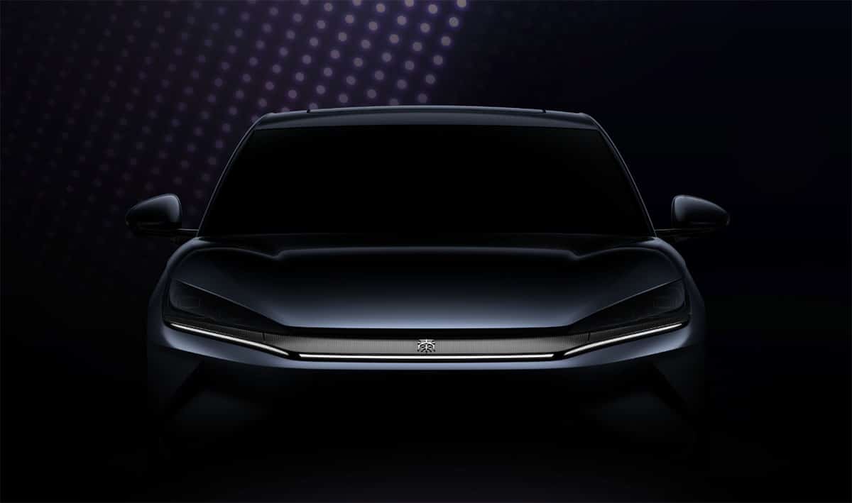 BYD teases new electric sedan Qin L EV