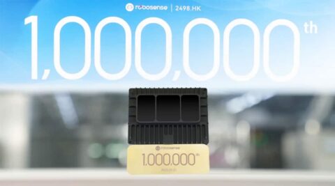 RoboSense reaches 1 millionth LiDAR delivery milestone
