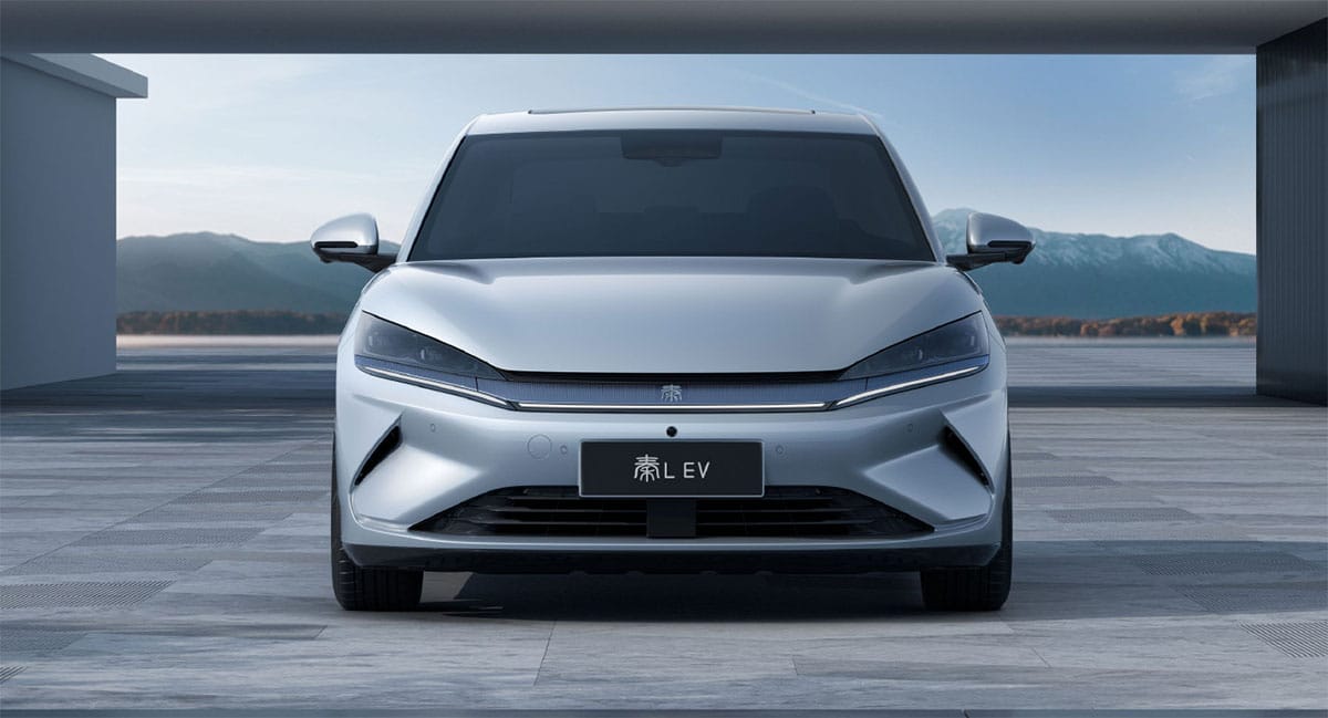 BYD shares more images of Qin L EV electric sedan
