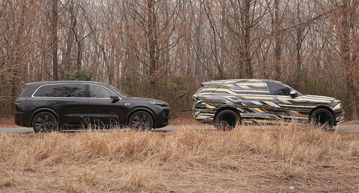 Nio Onvo shares new image of L90 in direct comparison to Li Auto's flagship SUV