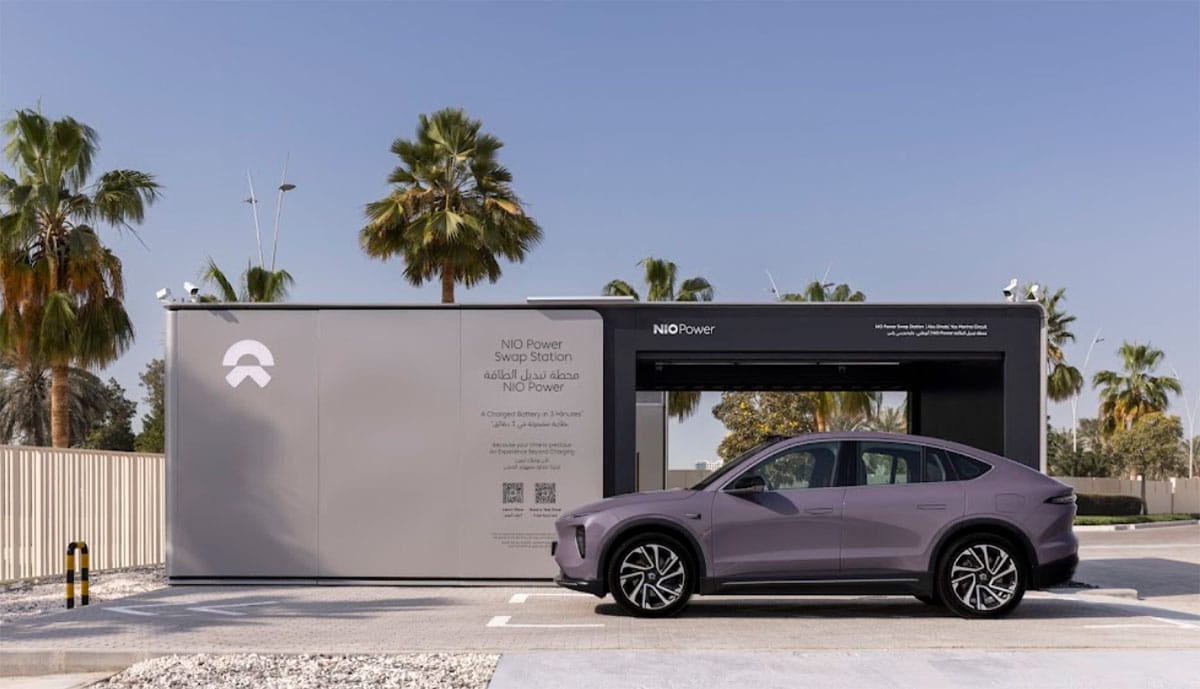 Nio completes its 1st swap station in MENA region