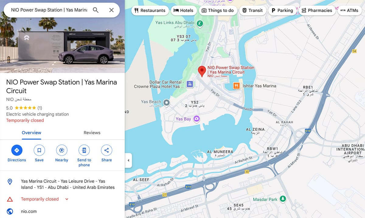 Nio completes its 1st swap station in MENA region