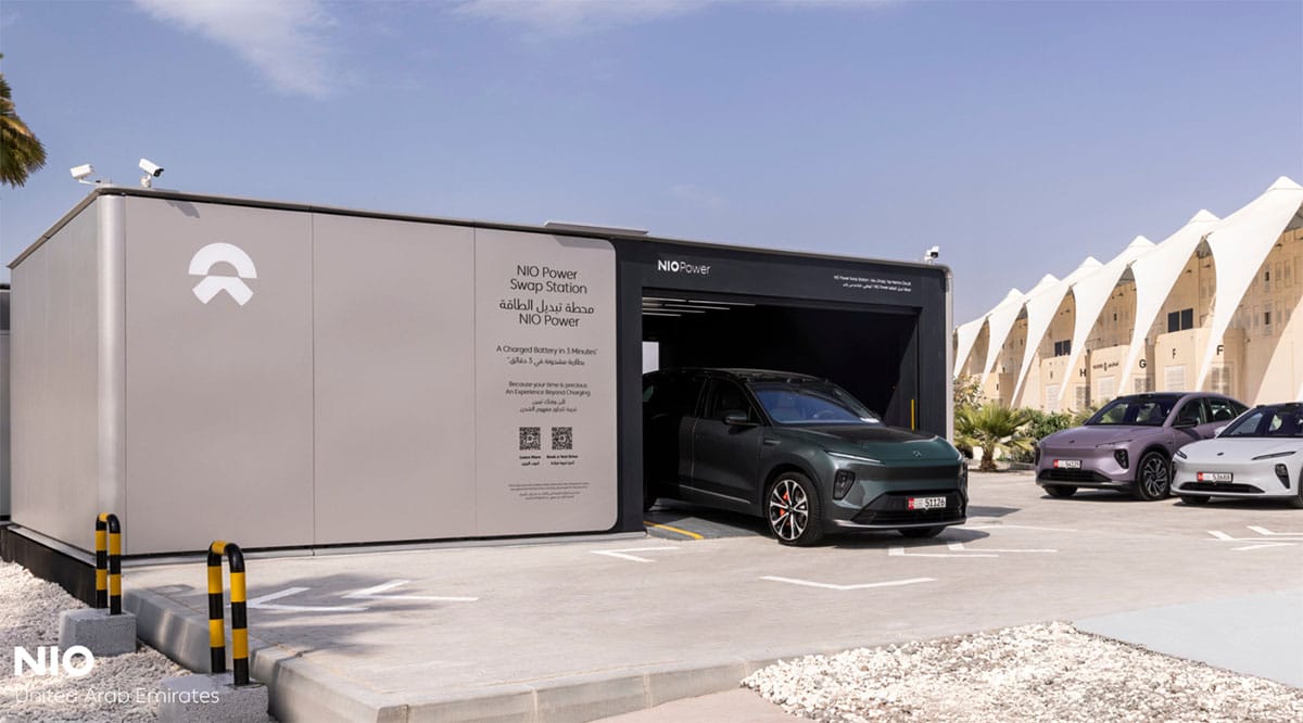 Nio opens 1st swap station in UAE, its 1st in MENA region