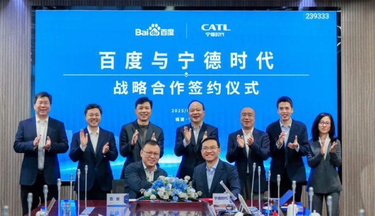 CATL, Baidu tie up for collaboration including jointly making autonomous cars