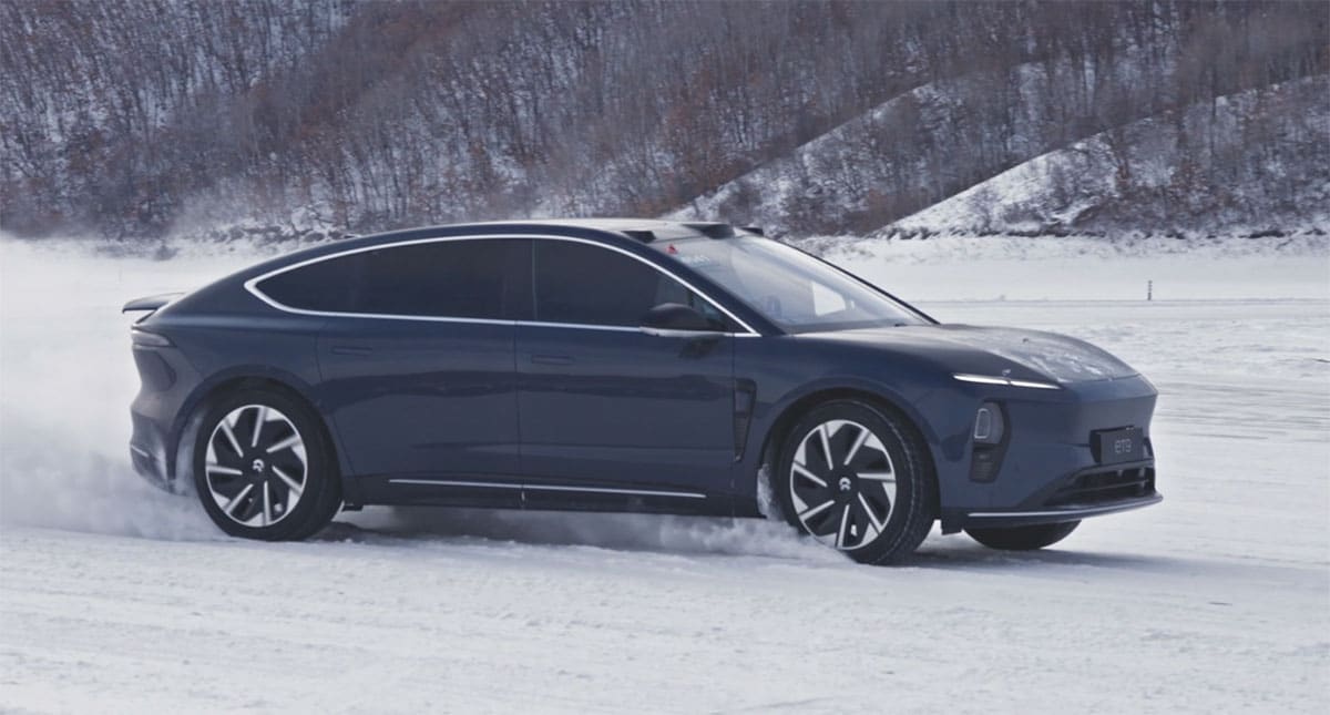 Nio ET9 finishes 3rd round of winter test, deliveries to start later this month