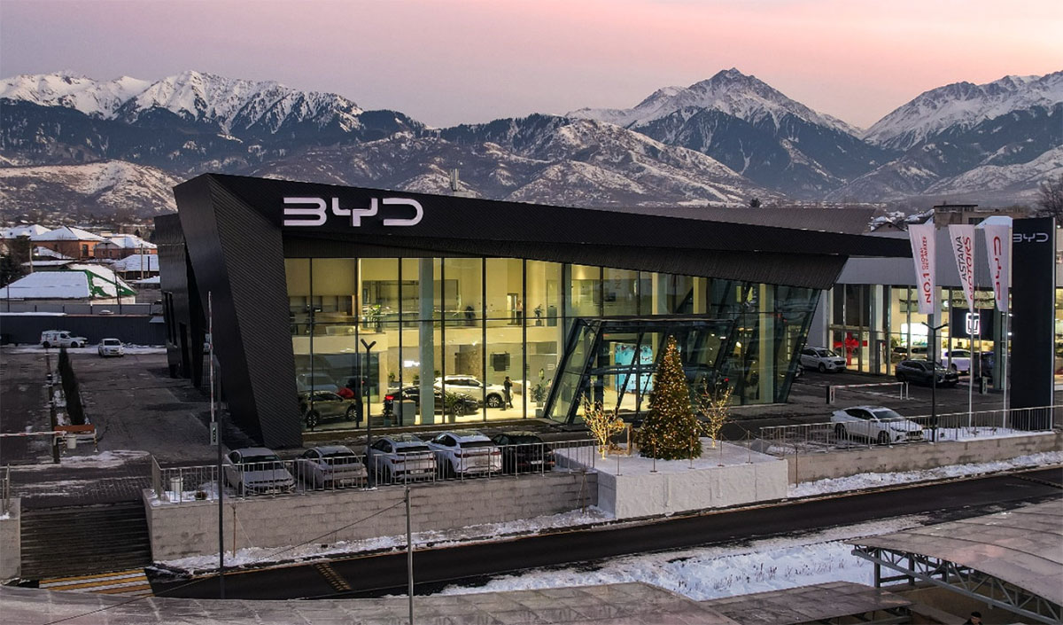 BYD enters Kazakhstan, expands Central Asia presence to 3 countries