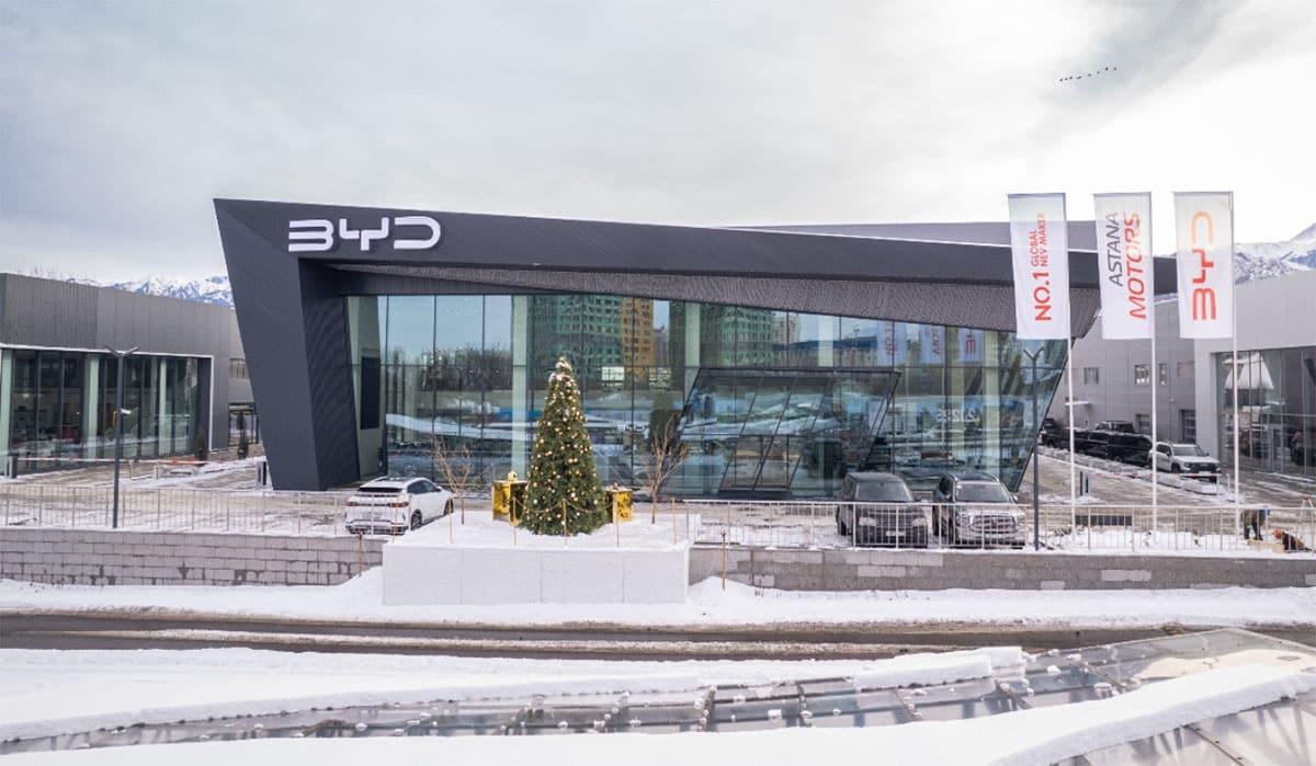 BYD enters Kazakhstan, expands Central Asia presence to 3 countries