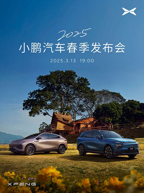Xpeng to officially launch updated G6 and G9 SUVs on Mar 13