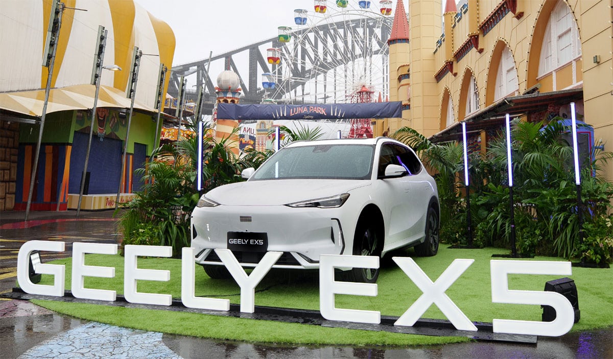 Geely enters Australia and New Zealand with local launch of EX5 electric SUV