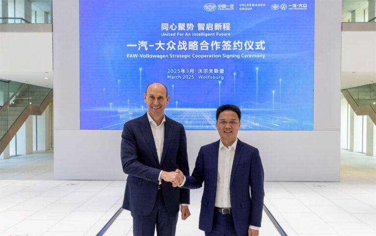 VW, FAW JV to launch 11 new models in China from 2026, including 10 NEVs