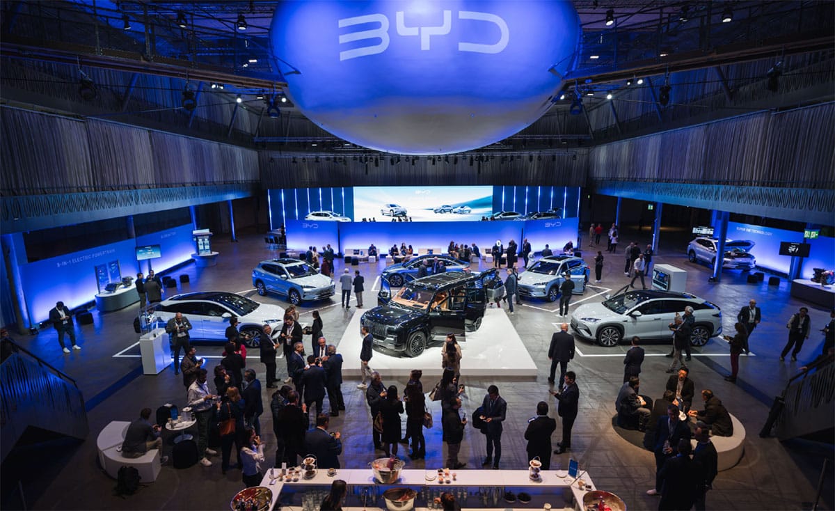 BYD enters Switzerland as it continues European expansion