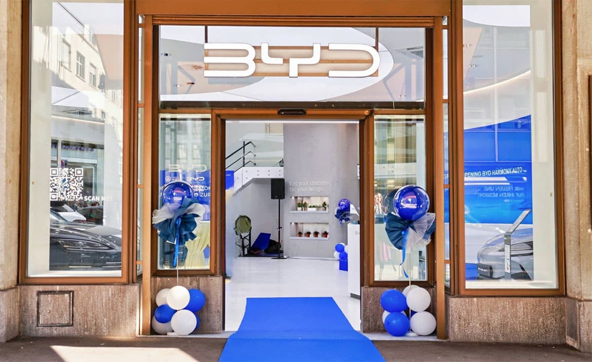 BYD enters Switzerland as it continues European expansion