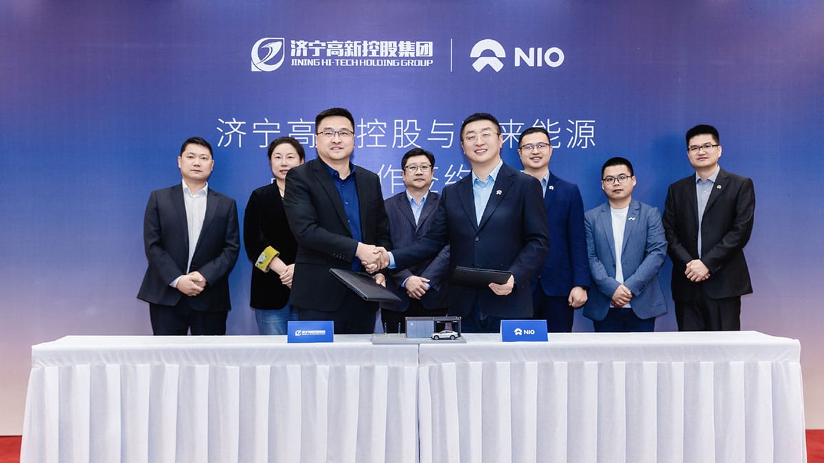 Nio signs new deal to add 50 swap stations in East China's Shandong province