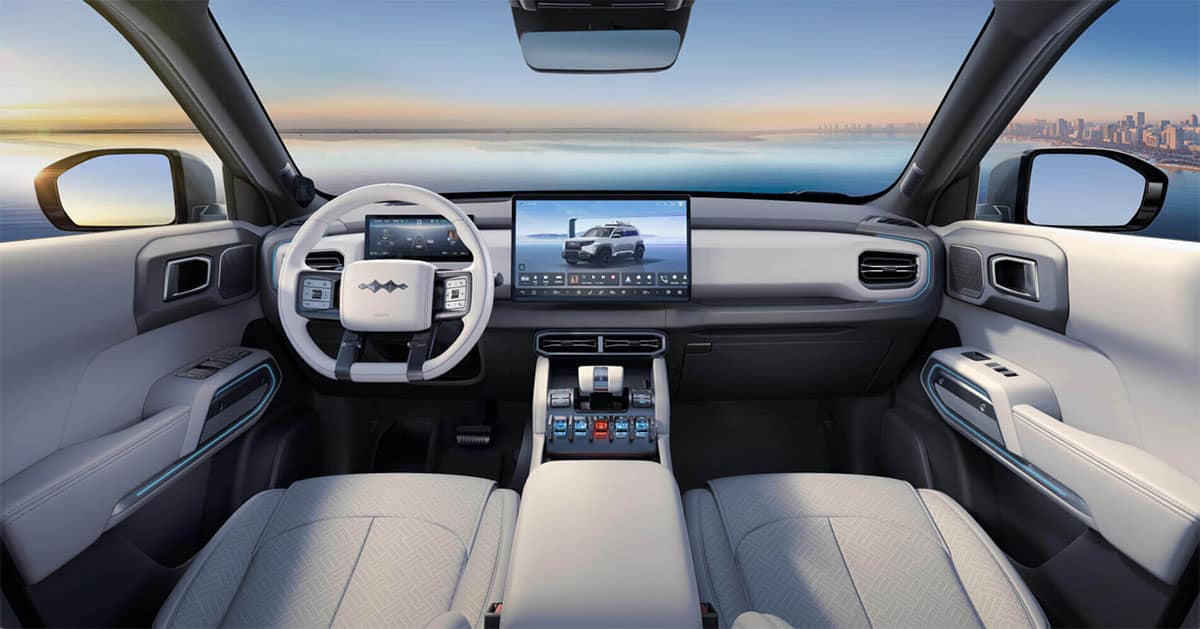 BYD Fang Cheng Bao launches Tai 3 SUV, prices start at ,300