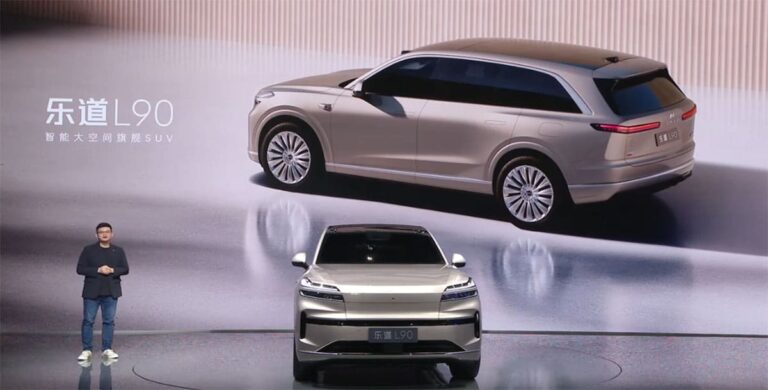 Nio Onvo unveils L90 SUV with extra-large frunk at Shanghai auto show