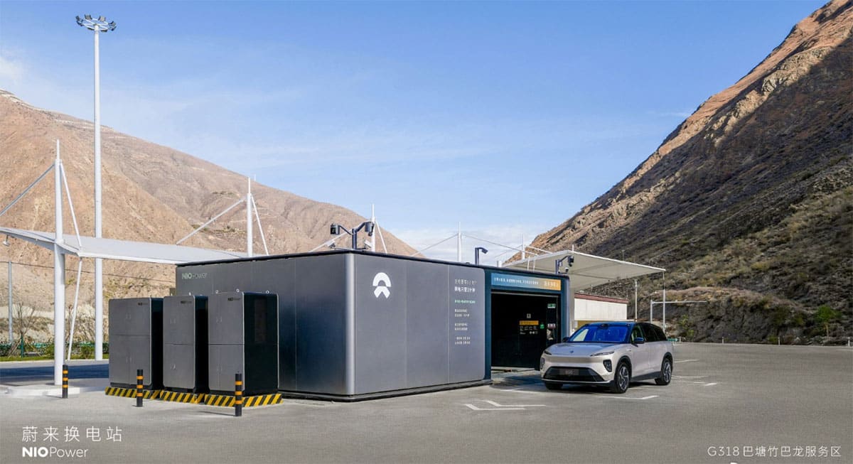 Nio sees single day battery swap service top 134,770 over Labor Day holiday