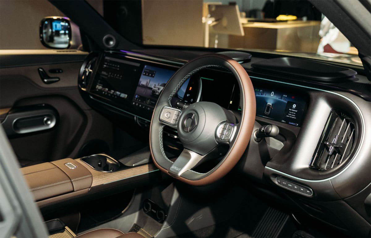 Mercedes-Geely JV Smart launches Smart #5 in HK, gives SUV debut in Malaysia