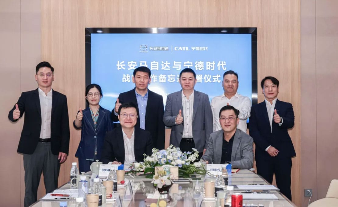 CATL, Changan Mazda tie up on joint car-making