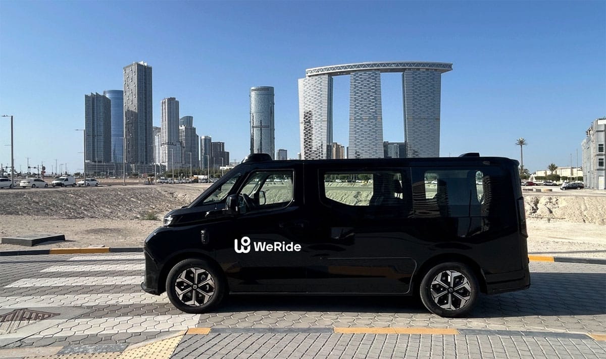 WeRide begins fully unmanned robotaxis pilot operations in UAE