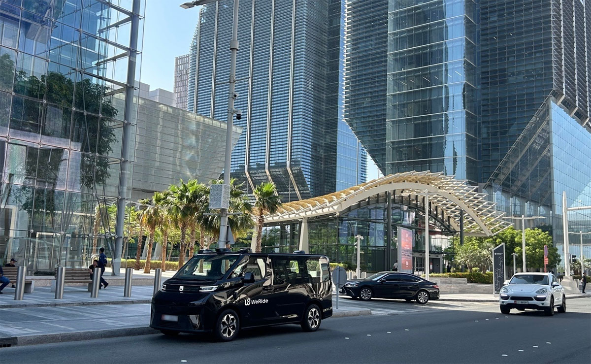 WeRide begins fully unmanned robotaxis pilot operations in UAE