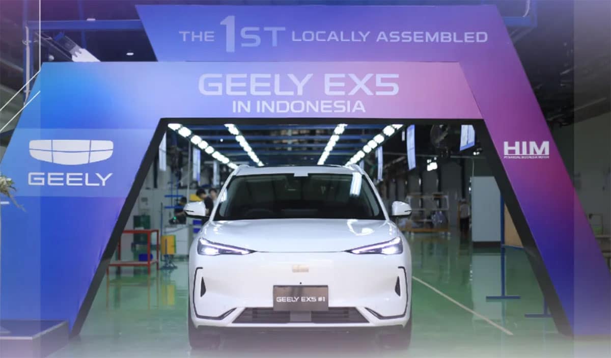 Geely begins trial production at Indonesian plant