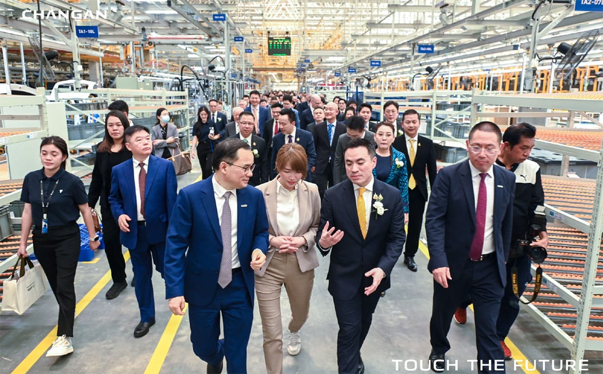 Changan Thailand plant goes into operation, its 1st overseas EV plant