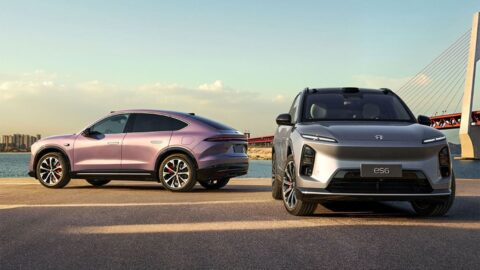 Nio App shows 2-4 weeks delivery wait for facelifted ES6, EC6