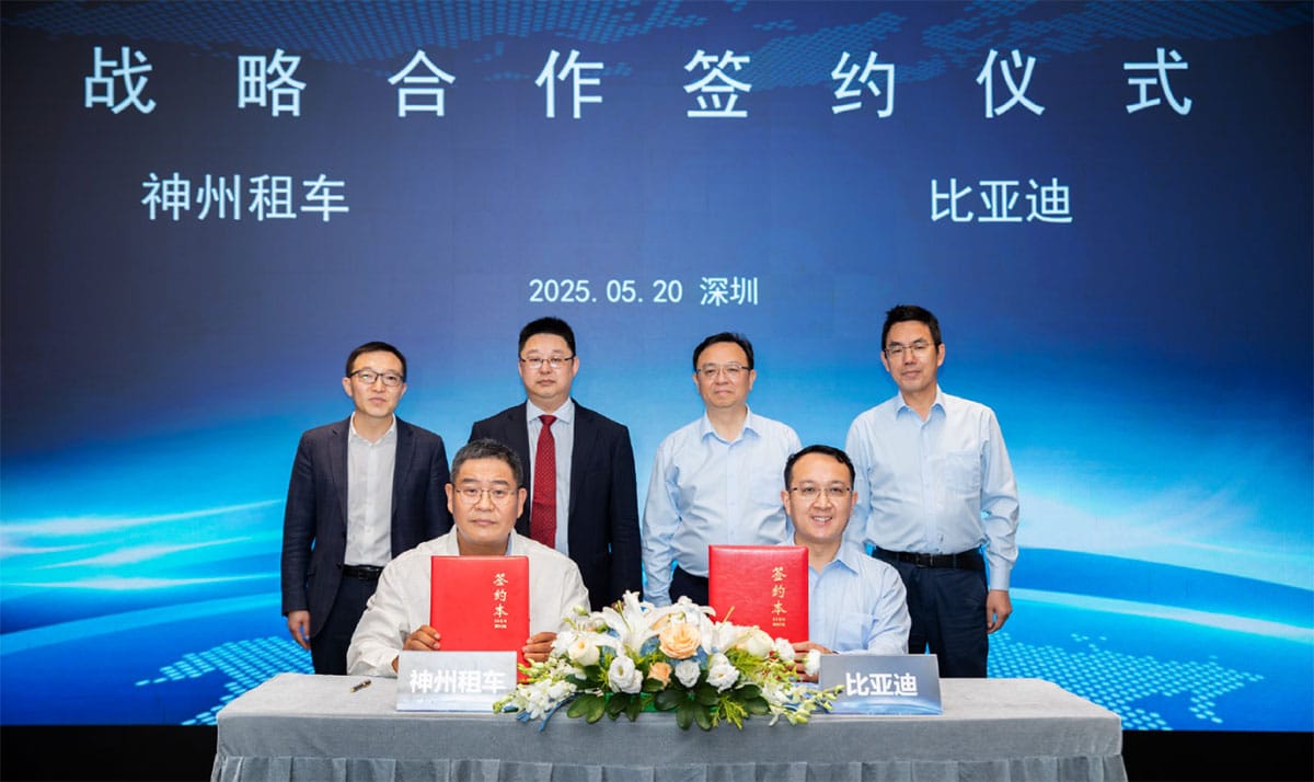 BYD strikes partnership with car rental firm Car Inc