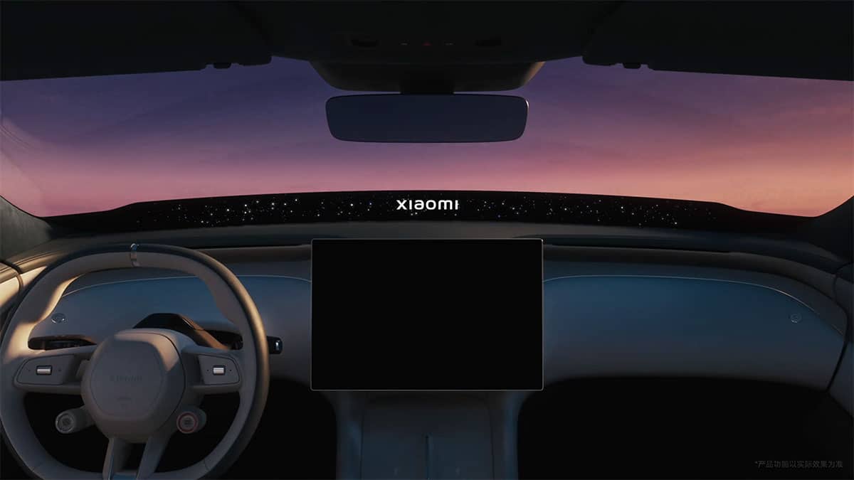 Xiaomi EV shares glimpse of YU7 SUV's interior