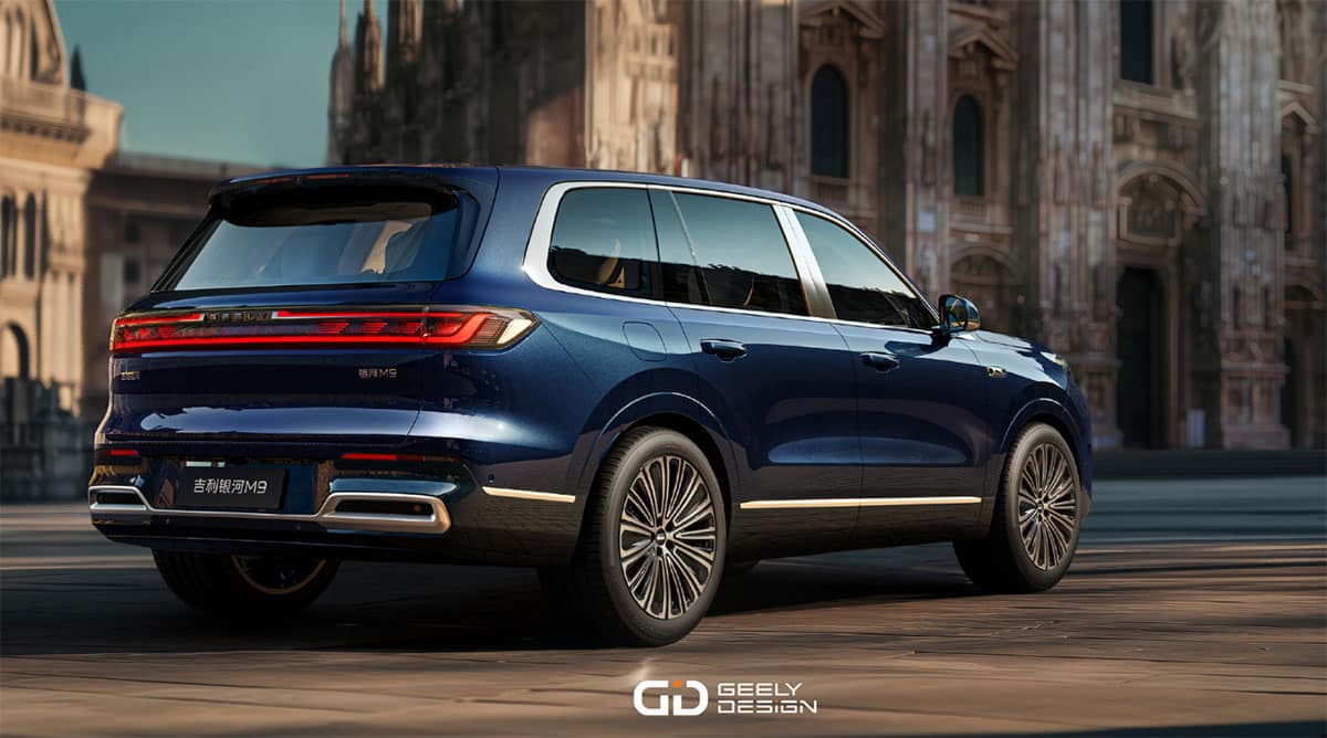 Geely Galaxy debuts M9 hybrid SUV as brand exceeds 1 million sales