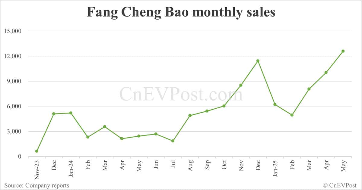 BYD May sales breakdown: Song 74,949 units, Seagull 60,131