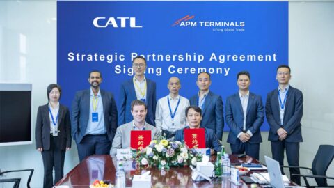 CATL partners with Maersk to promote electrification in global logistics industry