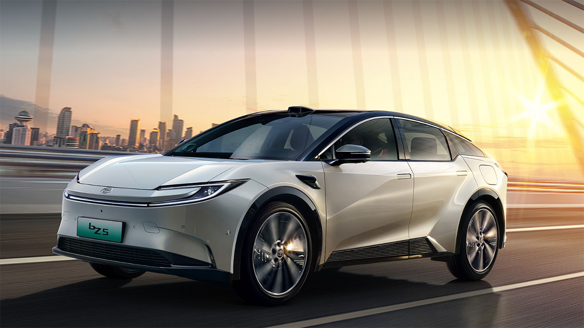 Toyota launches bZ5 coupe SUV equipped with BYD batteries in China, starting at ,070