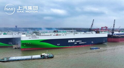 SAIC adds new 9,500-car cargo ship, bringing its fleet to 36 car carriers