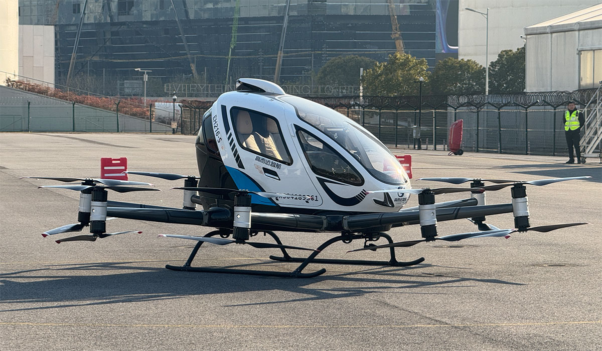 Gotion to supply its latest 46-series cylindrical battery cells for Ehang's EH216 eVTOL
