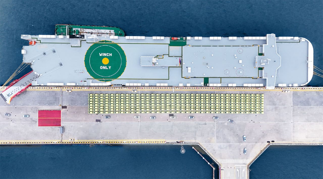 BYD Xi'an to carry 7,000 cars to Europe on maiden voyage