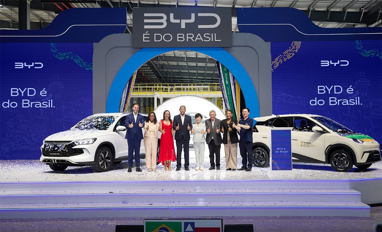 BYD passenger car plant in Brazil begins production as local sales exceed 130,000 units