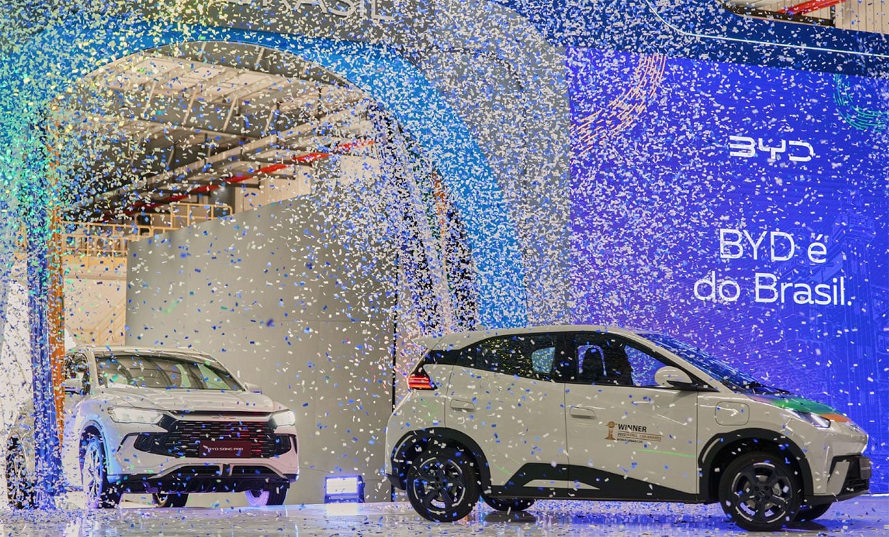 BYD passenger car plant in Brazil begins production as local sales exceed 130,000 units