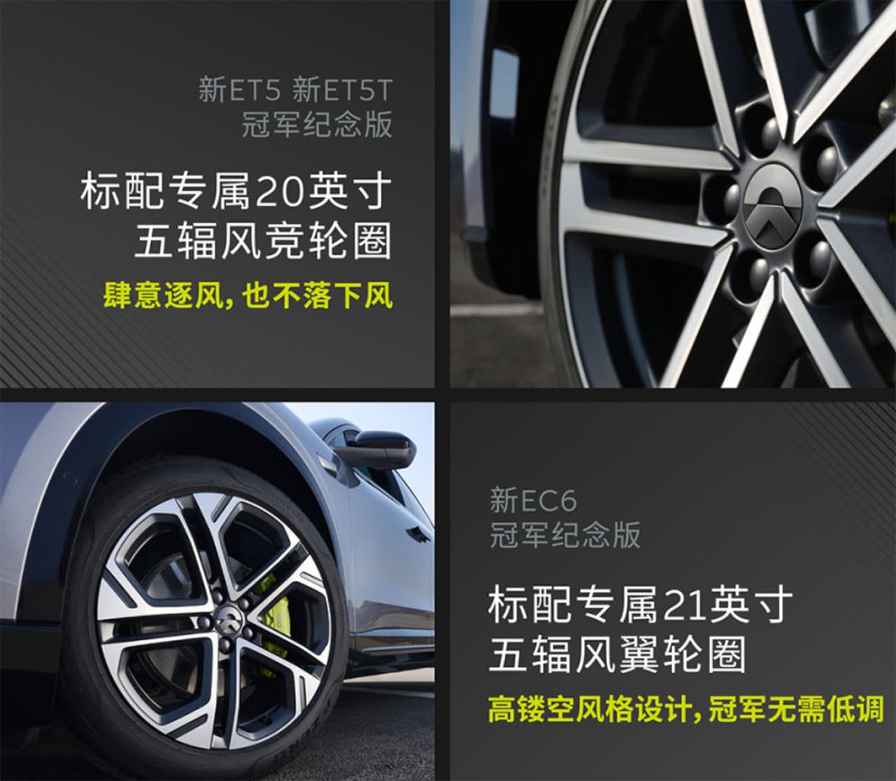 Nio launches higher-priced Champion Edition variants for ET5, ET5 Touring, and EC6