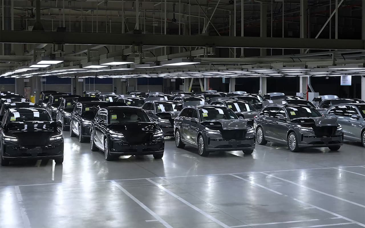 Onvo president shares video showing L90 automatically performing self-checks as pre-sales set to begin in 3 days