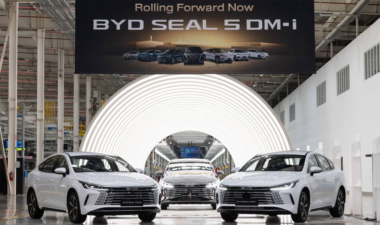 BYD deliveries in Thailand hit 90,000 units as local factory marks 1 year of operation