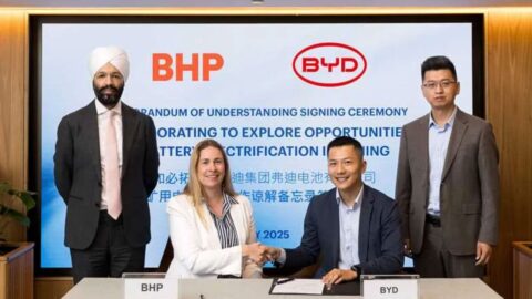 BYD, CATL partner with BHP to electrify mining operations