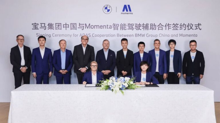 BMW, Momenta team up to develop China-specific smart driving system