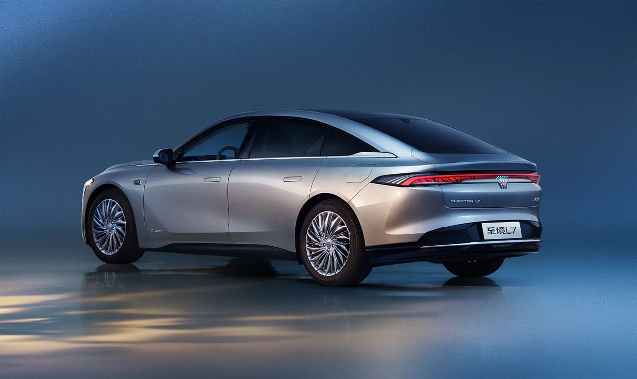 Buick teases Electra L7 extended-range sedan in China