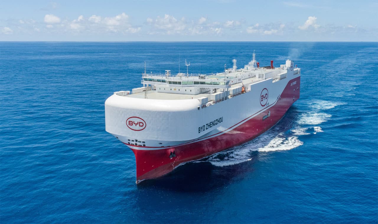 BYD Zhengzhou joins BYD's fleet as its 7th car carrier