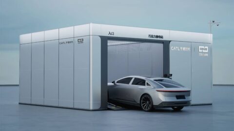 CATL has built over 400 swap stations for passenger cars