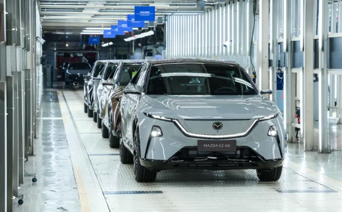 Mazda begins mass production of EZ-60 SUV as launch approaches