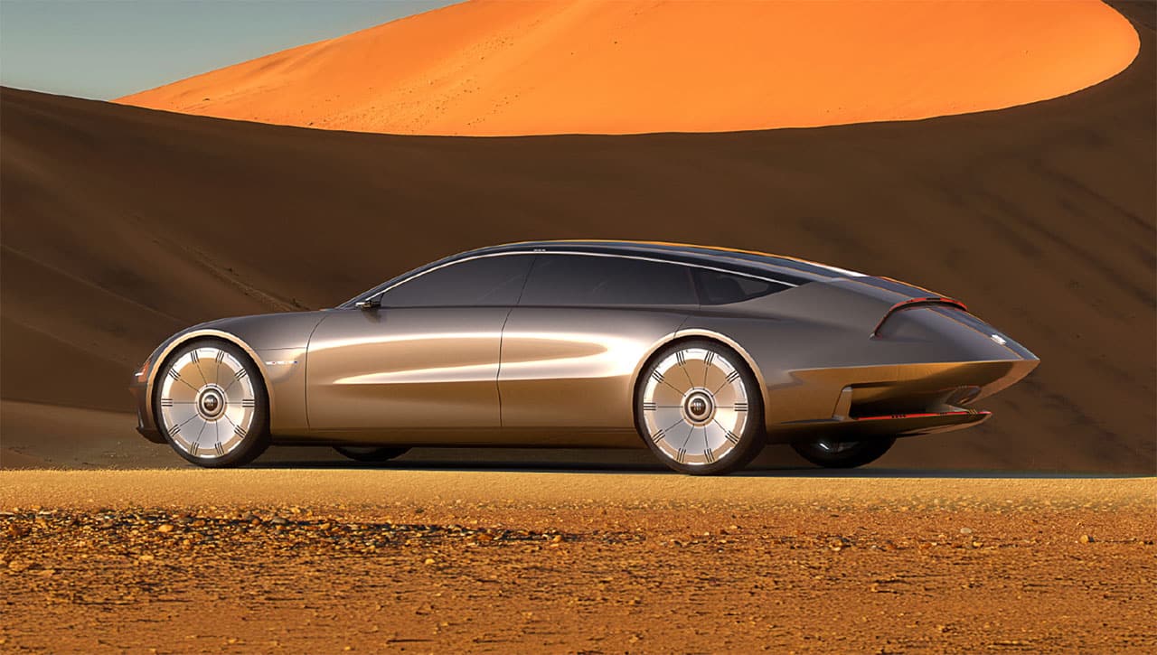 GM unveils Buick Electra Orbit concept electric sedan developed by Chinese team